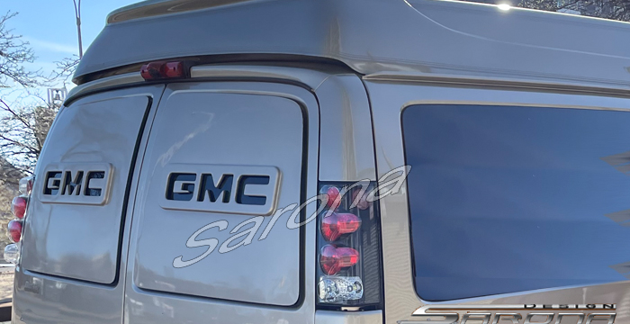 Custom GMC Savana Van  All Styles Rear Louver (1996 - 2024) - $299.00 (Part #GM-004-RL)